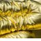 Silla Elda no 8/20 dorada de edición limitada de Joe Colombo para Longhi, Italia, Imagen 6