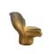 Golden Limited Edition Elda Chair No. 8/20 by Joe Colombo for Longhi, Italy 3