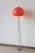 Lampada da terra a fungo con paralume arancione regolabile, anni '70, Immagine 15