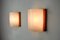 Mediterranean Wall Lights in Pine and Methacrylate, 1980, Set of 2 2