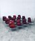 Mid-Century Design Stacking Chairs by Elmar Flötotto for Pagholz, Germany, 1960s, Set of 12 30