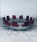 Mid-Century Design Stacking Chairs by Elmar Flötotto for Pagholz, Germany, 1960s, Set of 12 20