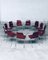 Mid-Century Design Stacking Chairs by Elmar Flötotto for Pagholz, Germany, 1960s, Set of 12 18