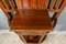 Art Deco Mahogany Coat Rack, 1930s 13