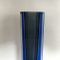 Italian Murano Glass Blue Sommerso Vase by Alessandro Mandruzzato, Image 3