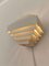 Jules Wabbes zugeschriebene Vintage Wandleuchten aus Metall, 1960er, 2er Set 3