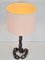 Mid-Century Brutalist Table Lamp with Chain Links, France, 1950s 7