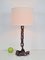 Mid-Century Brutalist Table Lamp with Chain Links, France, 1950s 9