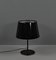 Black Painted Table Lamp from Ikea 1