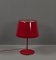 Winered Painted Table Lamp from Ikea 1