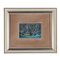 Mario Previ, Naive Scene, Oil on Glass, Framed 1