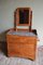 Oak Chest of Drawers with Mirror 1