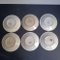 Ceramic Plates from Villeroy and Boch Wallerfangen, Set of 6 3