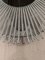 Italian Pedestal Dining Table in Chrome and Glass attributed to Gastone Rinaldi, 1970s 4