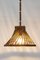 Lampada a sospensione in legno di Buonapace, anni '70, Immagine 10