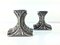 Brutalist Steel Candleholders by Olav Joa, 1960s, Set of 2 2