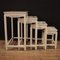 Lackierte & Lackierte Französische Couchtische, 1961, 4 . Set 3