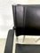 Set of Tubular Steel and Leather Armchairs, 1980s 12