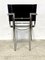 Set of Tubular Steel and Leather Armchairs, 1980s 9