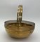Art Deco Messing Schale von Fischer Göppingen, 1920er 3