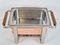 Vintage Chafing Dish Spring in Copper Stainless Steel, Switzerland, 1980s 10