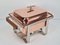 Vintage Chafing Dish Spring in Copper Stainless Steel, Switzerland, 1980s 13