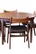 Large Teak Dining Table by Henning Kjærnulf for Sorø Stolefabrik, Denmark, 1960s, Set of 5, Image 15