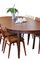 Large Teak Dining Table by Henning Kjærnulf for Sorø Stolefabrik, Denmark, 1960s, Set of 5, Image 21