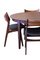 Large Teak Dining Table by Henning Kjærnulf for Sorø Stolefabrik, Denmark, 1960s, Set of 5, Image 16