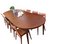Large Teak Dining Table by Henning Kjærnulf for Sorø Stolefabrik, Denmark, 1960s, Set of 5, Image 23