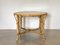 Table de Jeu Ronde en Bambou, 1970s 3