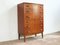 Danish Chest of 6 Drawers in Teak with Moon Shaped Handles, 1960s 2