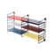 Small Colored Metal Wall Rack by A.D. Dekker for Tomado, 1950s, Image 1