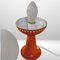 Lampada da tavolo Space Age vintage in metallo arancione e vetro di Hans-Agne Jakobsson, anni '60, Immagine 7