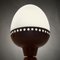 Vintage Space Age Tischlampe aus orangefarbenem Metall & Glas von Hans-Agne Jakobsson, 1960er 4