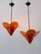 Simon Poul Henningsen zugeschriebene Tivoli Flower Hängelampen für Lyfa, 1958, 2er Set 17