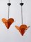 Simon Poul Henningsen zugeschriebene Tivoli Flower Hängelampen für Lyfa, 1958, 2er Set 15