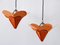 Simon Poul Henningsen zugeschriebene Tivoli Flower Hängelampen für Lyfa, 1958, 2er Set 9