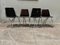 Set of Italian Chairs in Chromed Metal, 1970s 2