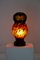 Lampada a forma di gufo in vetro di Skruf Glasbruk, anni '70, Immagine 1