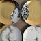 Adamo Plate Set by Piero Fornasetti, 1980s, Set of 12 3