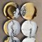 Adamo Plate Set by Piero Fornasetti, 1980s, Set of 12 2