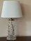 Vintage Table Lamps in Clear Glass, 1960s, Set of 2 2