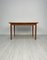 Tavolo da pranzo vintage minimalista allungabile in teak, anni '60, Immagine 4
