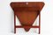 Klappbarer Dänischer Beistelltisch aus Teak von Illum Wikkelsø für CFC Silkeborg, 1950 8