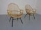 Set of Dutch Mid-Century Bamboo Chairs by Rohé Noordwolde, 1950s, Image 7