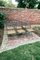 Vintage Folding Chairs in Wrought Iron and Wicker, Set of 6, Image 2