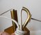 Vintage Hexogonal Amber Glass Pendant Lamp by Carl Fagerlund for Orrefors, 1960s 6