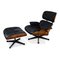 Lounge Chair with Ottoman by Charles & Ray Eames for Herman Miller, 1970s 1