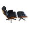 Poltrona con poggiapiedi di Charles & Ray Eames per Herman Miller, anni '70, Immagine 14